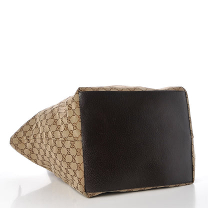 Gucci GG Monogram Large Web Handle Bucket Tote 4 of 7