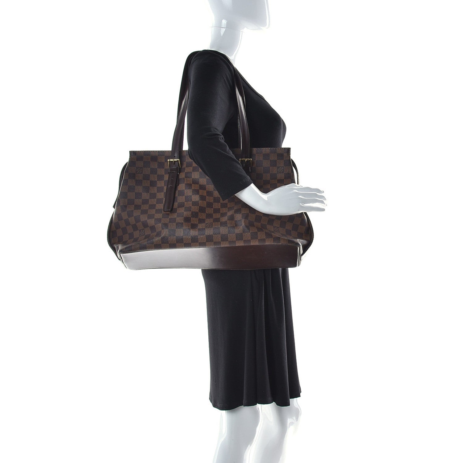 Louis Vuitton Damier Ebene Chelsea Tote 2 of 21