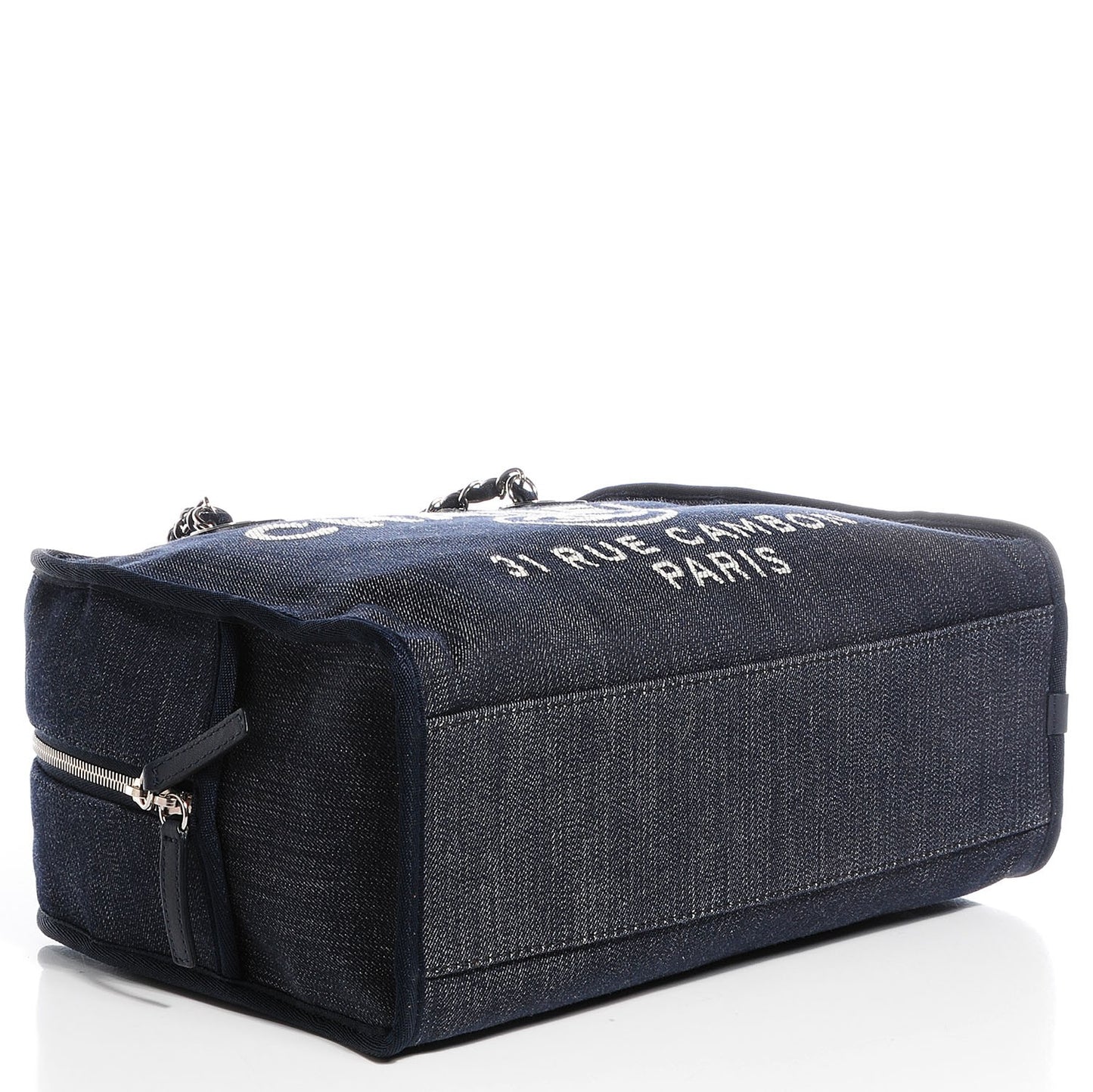 Denim Deauville Bowling Bag Dark Blue