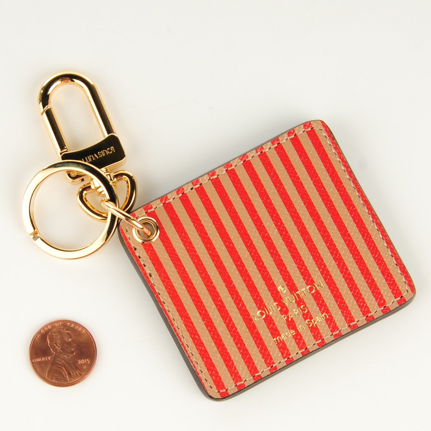 Louis Vuitton Monogram Trunks and Locks Bag Charm 2 of 5
