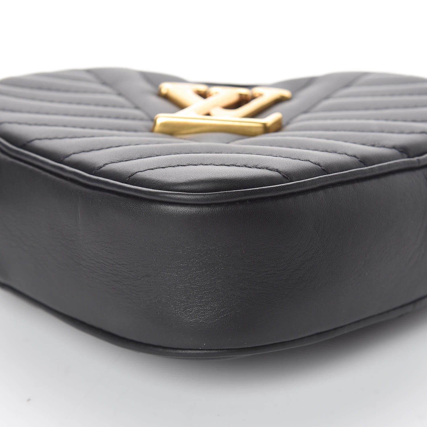 Louis Vuitton Calfskin New Wave Heart Bag Black 5 of 6