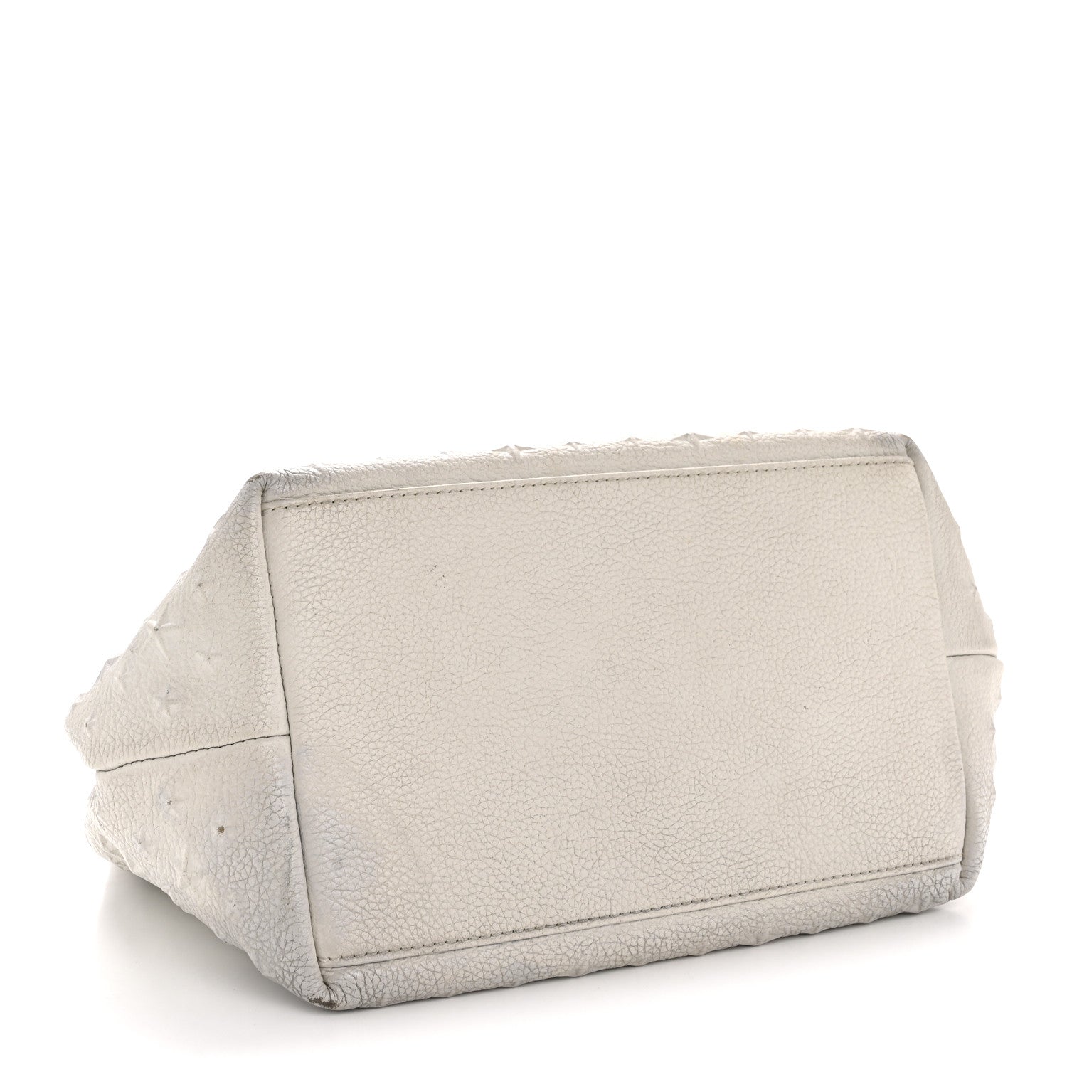 Jimmy Choo Grained Calfskin Embossed Star Small Sofia Tote Chalk