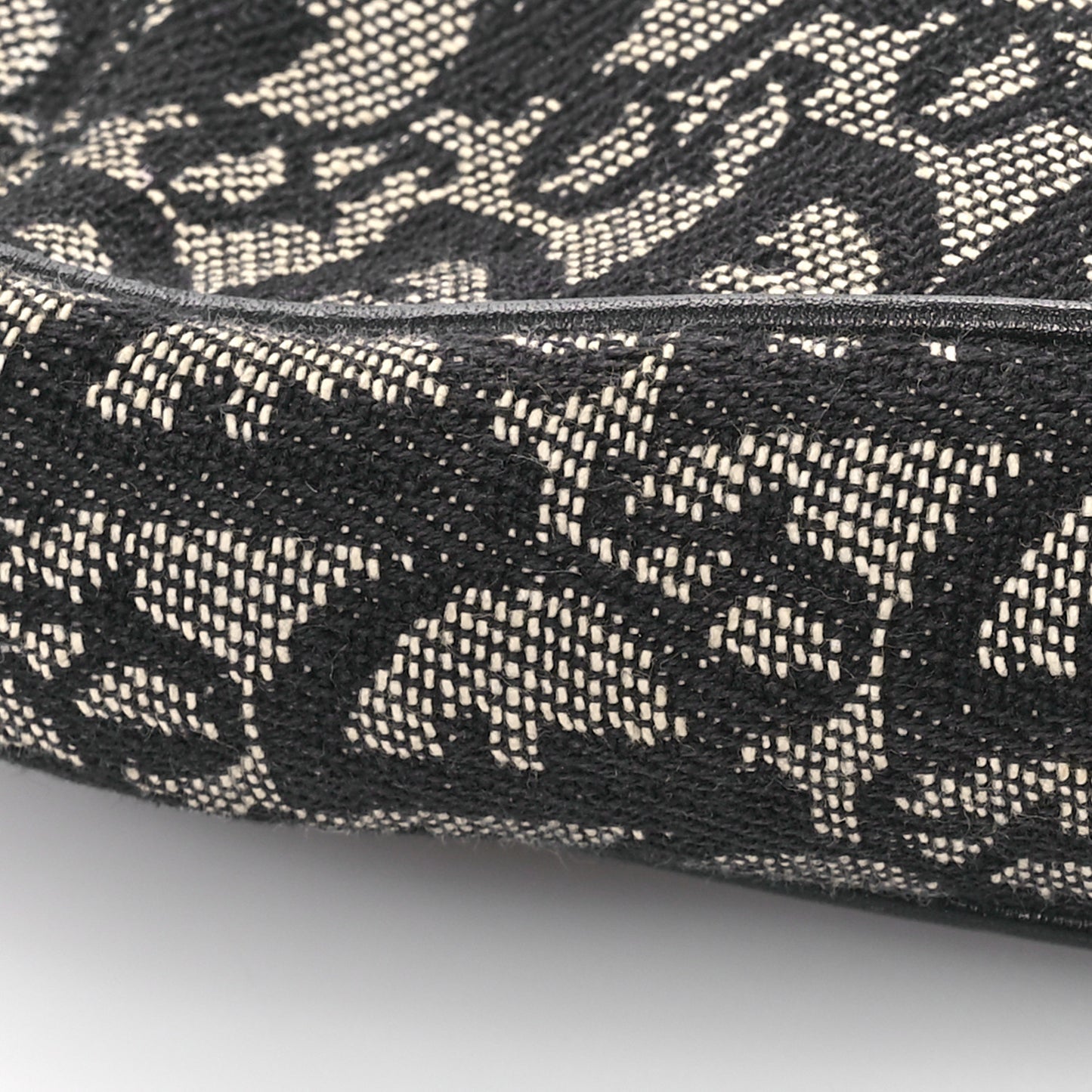 Monogram Mini Saddle Pochette Black