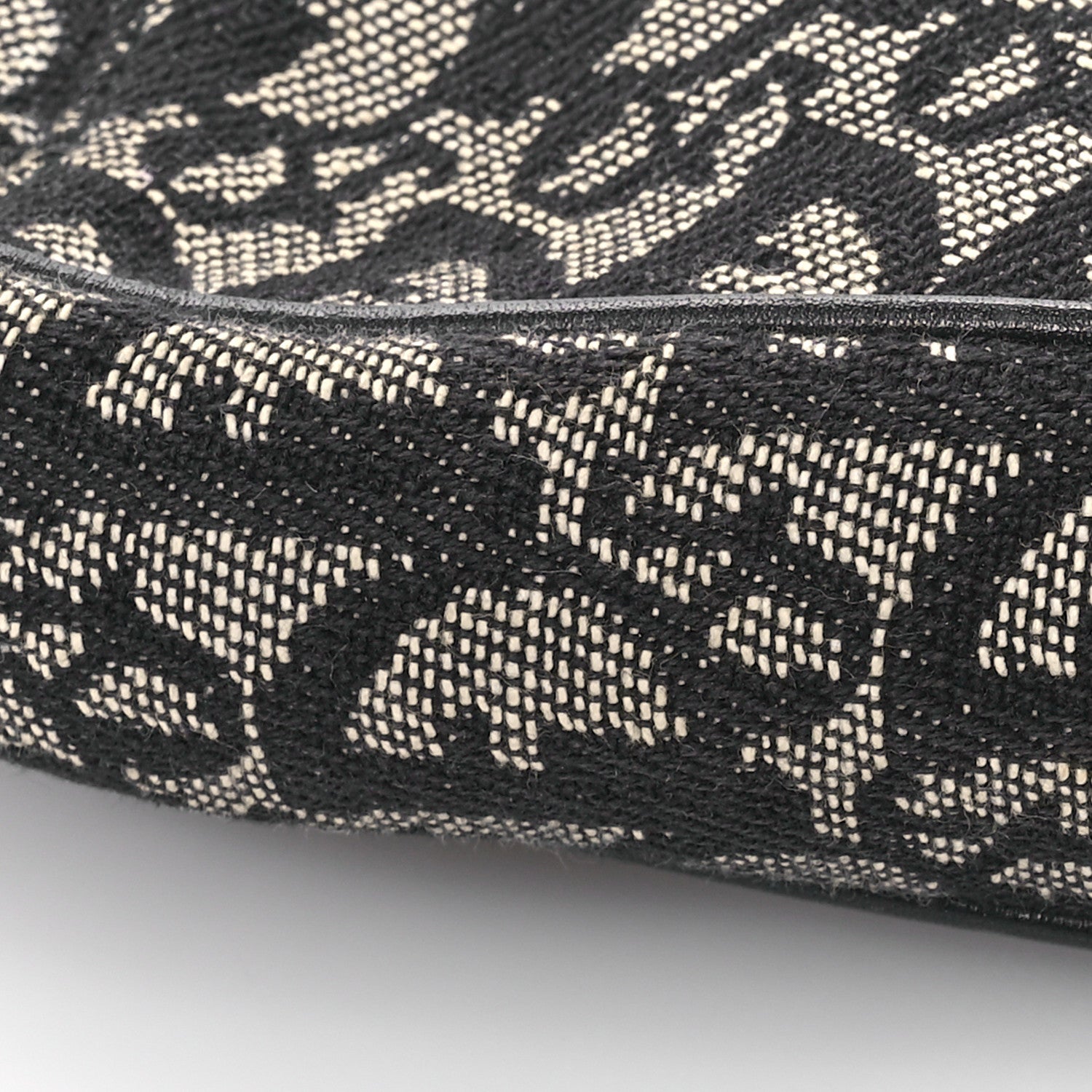 Christian Dior Monogram Mini Saddle Pochette Black 10 of 11