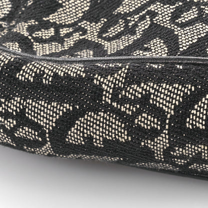 Christian Dior Monogram Mini Saddle Pochette Black 10 of 11