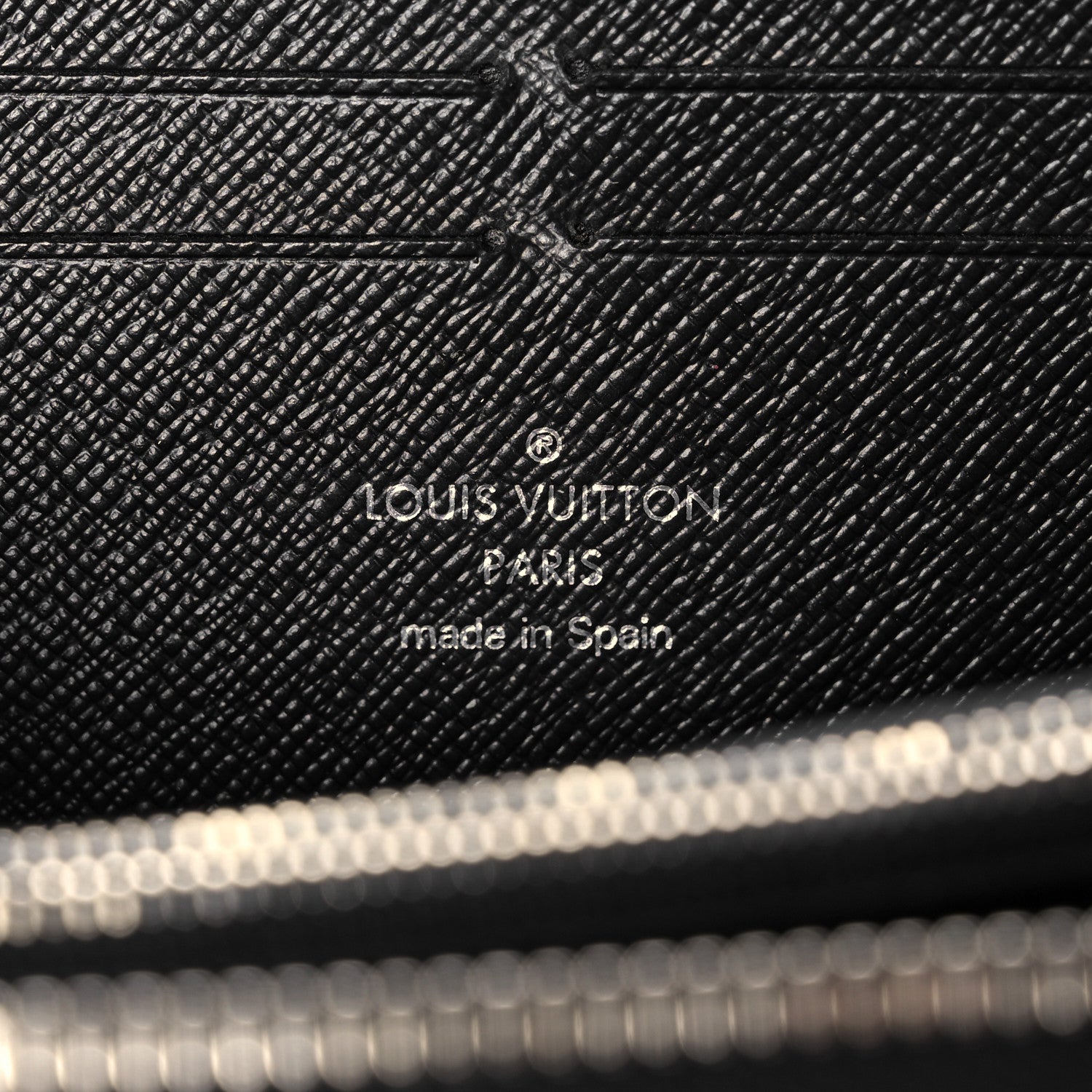 Louis Vuitton Epi Clemence Wallet Black 6 of 12