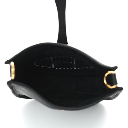 Hermes Taurillon Clemence Evelyne TPM Black 4 of 4