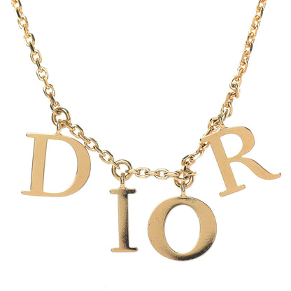 Christian Dior Crystal Dio(r)evolution Necklace Gold 4 of 5