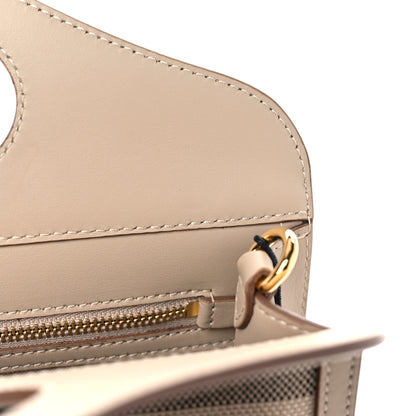 Burberry Smooth Calfskin Archive Canvas Check Mini Pocket Bag Dusty Sand 8 of 9