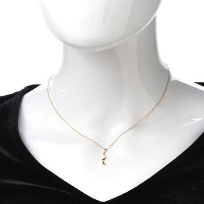 Tiffany 18K Rose Gold Frank Gehry Orchid Pendant Necklace 2 of 6