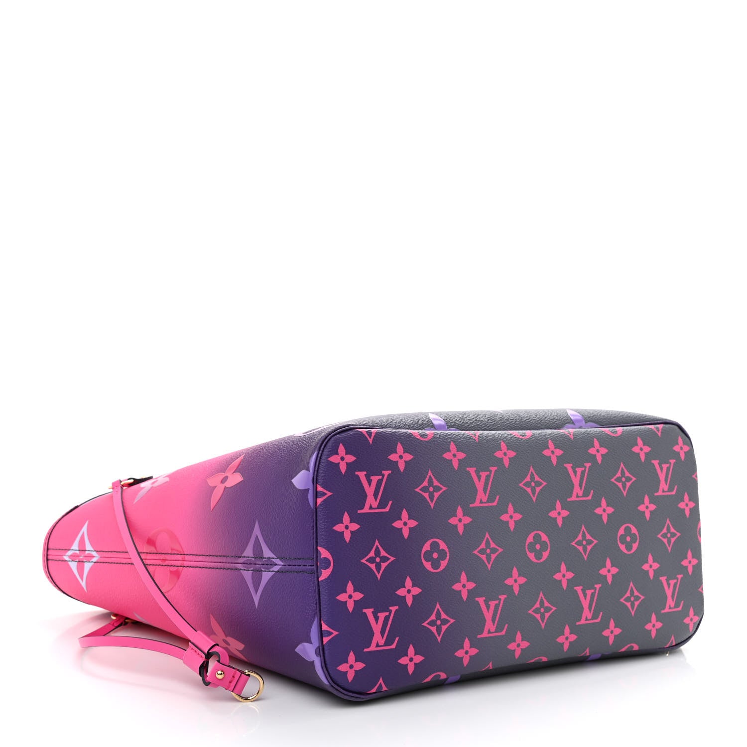 Louis Vuitton Monogram Giant Spring In The City Neverfull MM Midnight Fuchsia 4 of 7