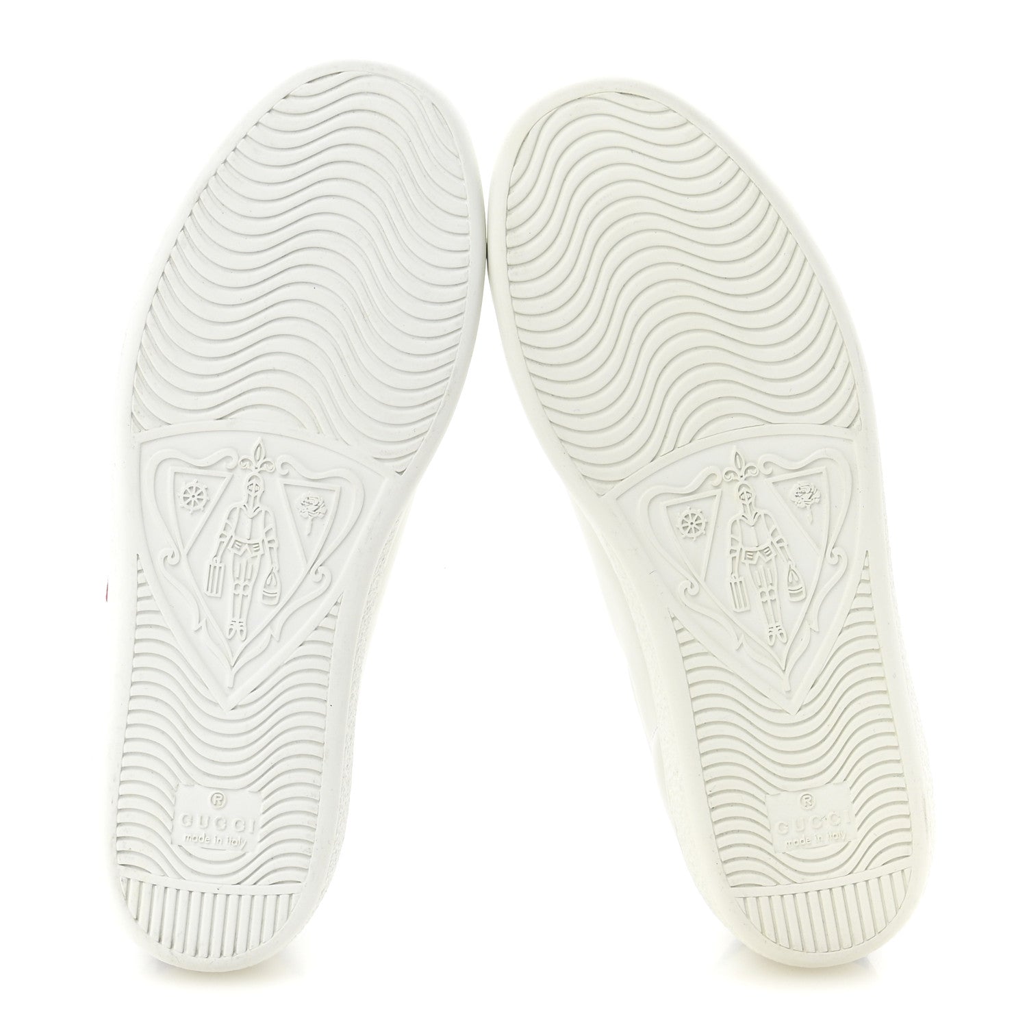 Gucci Calfskin Miro Soft Tennis Embroidered Womens Ace Sneakers 36 White Rio Blue 6 of 10