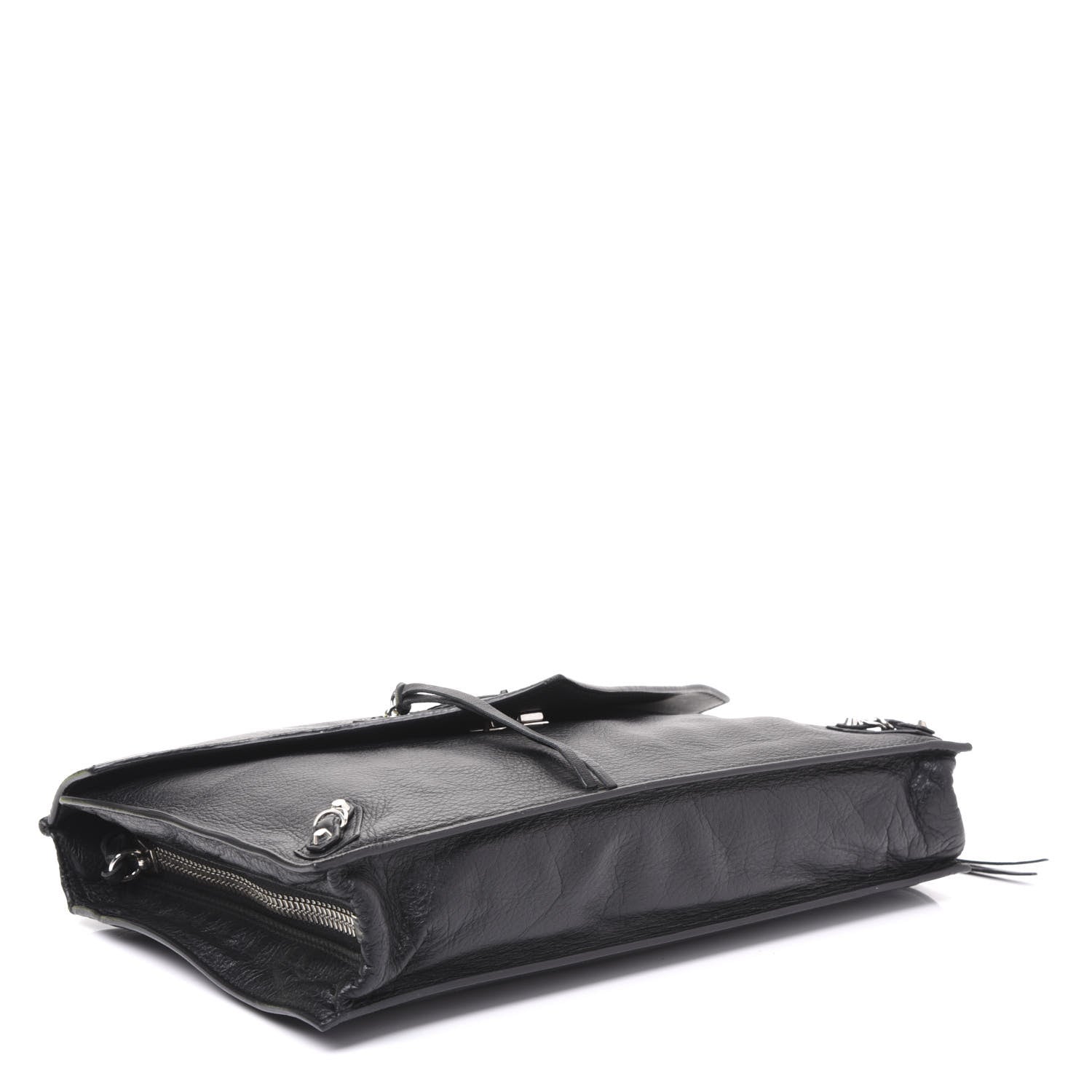 Balenciaga Veau Papier Sight Clutch Black 3 of 9
