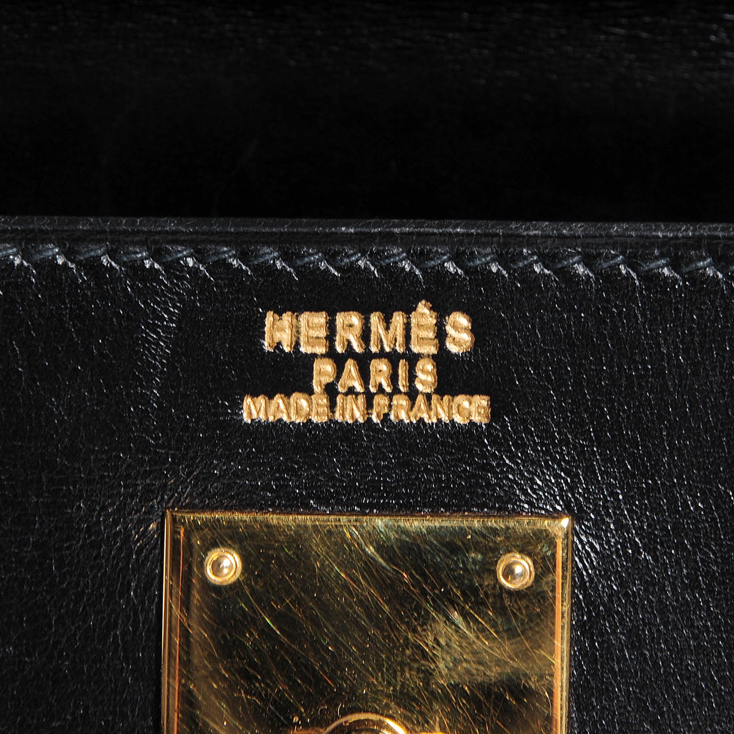 Hermes Box Kelly Sellier 32 Black 7 of 11