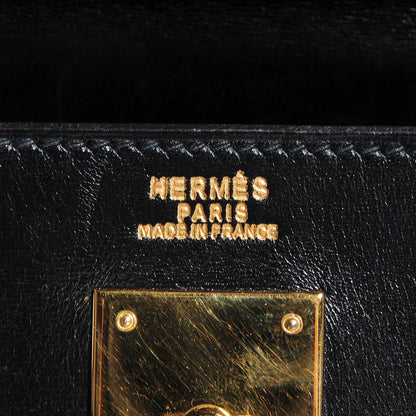 Hermes Box Kelly Sellier 32 Black 7 of 11