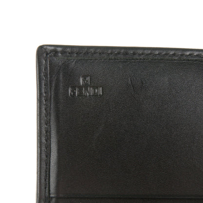 Fendi Zucchino Cuoio Continental Wallet Black Moro 7 of 8