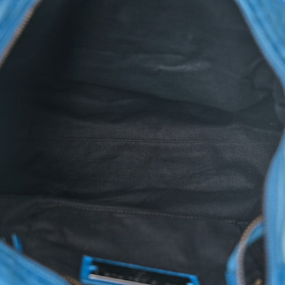 Balenciaga Agneau Classic Hardware City Blue 5 of 17