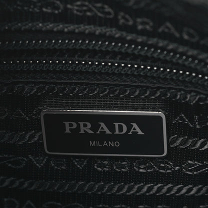 Prada Tessuto Nylon Studded New Vela Shoulder Bag Black Astrale 6 of 10