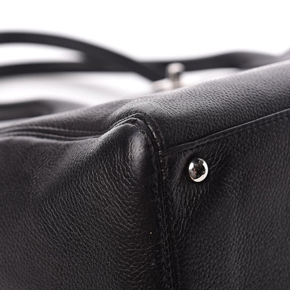 Chanel Calfskin Cerf Executive Shopper Tote Black 8 of 21