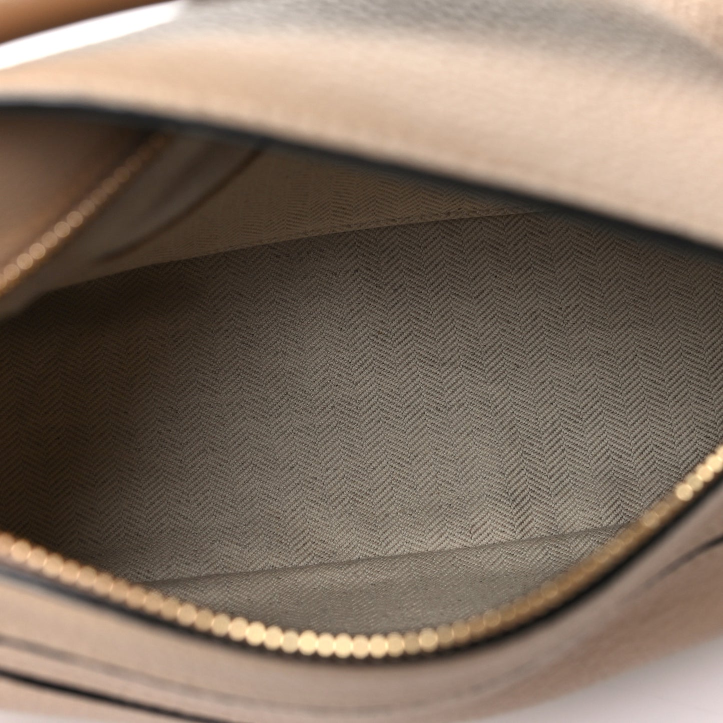 Grained Calfskin Small Puzzle Bag Sand Mink