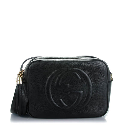Gucci Pebbled Calfskin Small Soho Disco Bag Black 1 of 8