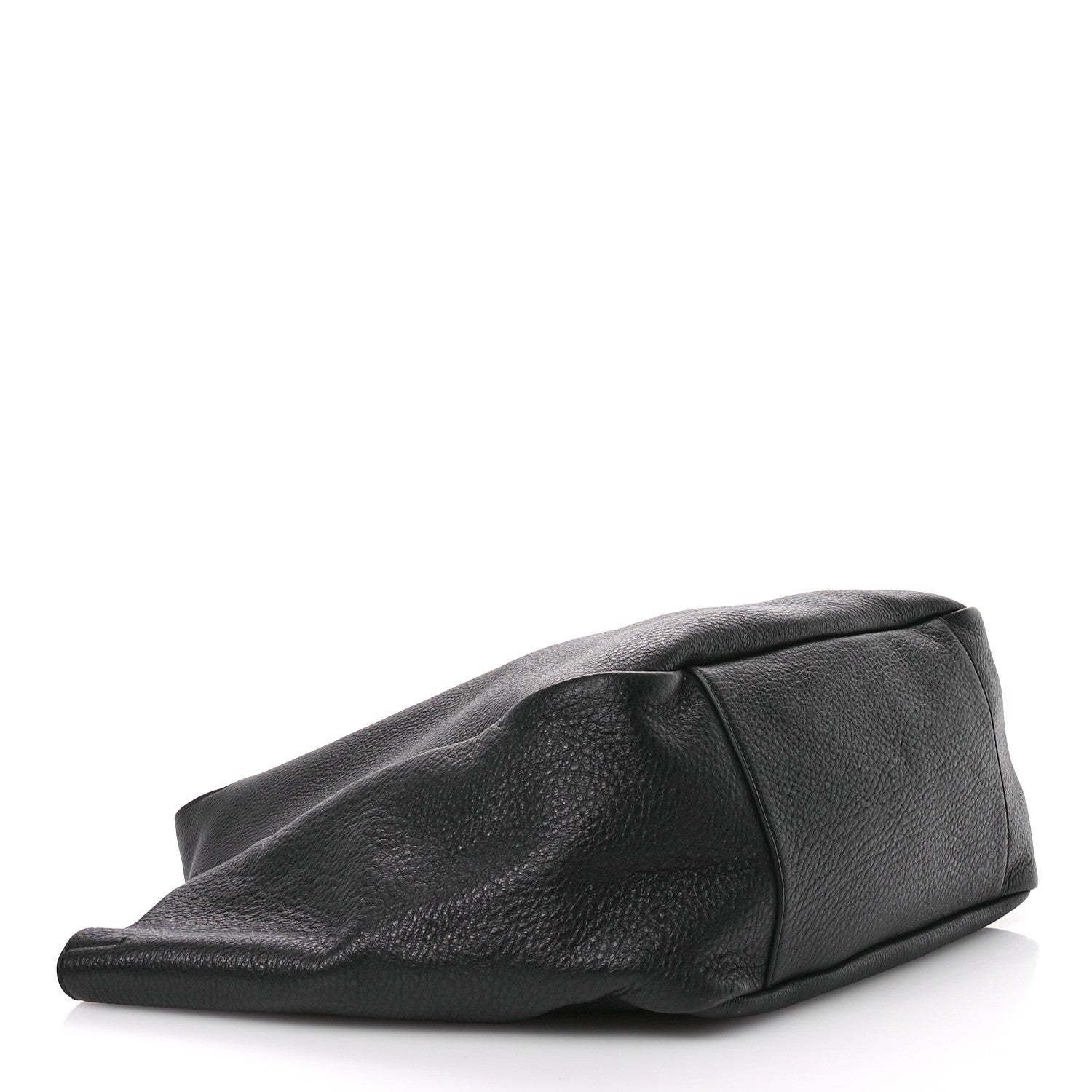 Saint Laurent Grained Deerskin Bea Tote Black 4 of 10