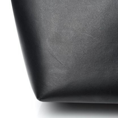 Mansur Gavriel Calfskin Large Shopping Tote Black Flamma 13 of 17