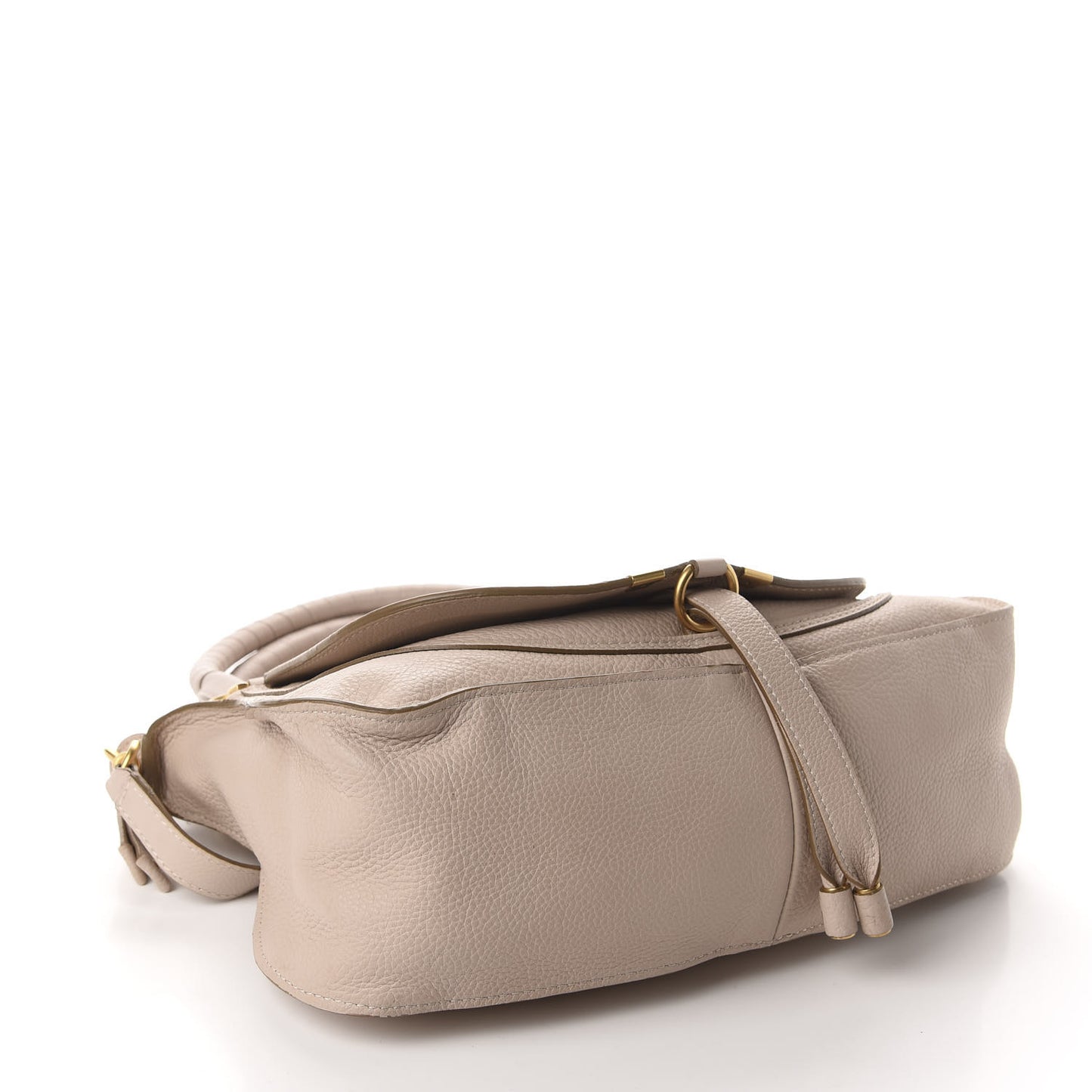 Calfskin Medium Marcie Satchel Abstract White
