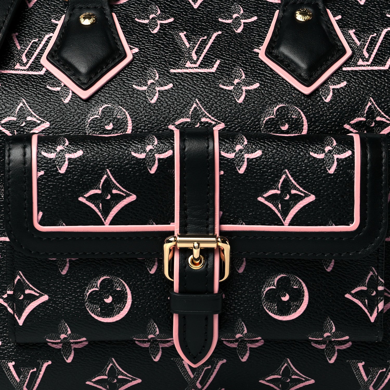 Louis Vuitton Monogram Fall for You Speedy Bandouliere 25 Black 7 of 9
