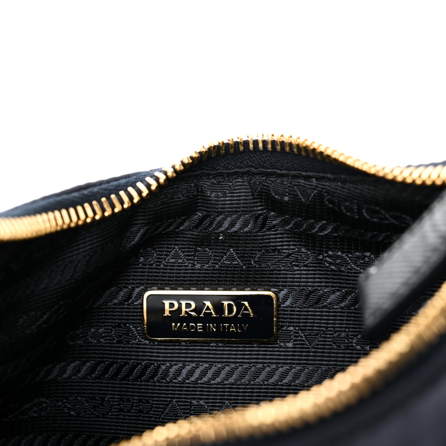 Prada Re-Nylon Saffiano Stitched Mini Re-Edition 1995 Chaine Shoulder Bag Navy 6 of 9