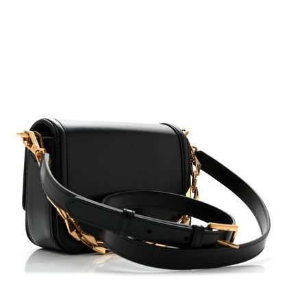 Jimmy Choo Box Calfskin Diamond Crossbody Bag Black 3 of 13