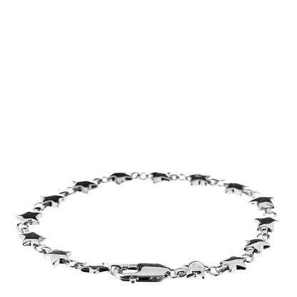 Tiffany Sterling Silver Chain of Stars Bracelet 3 of 4