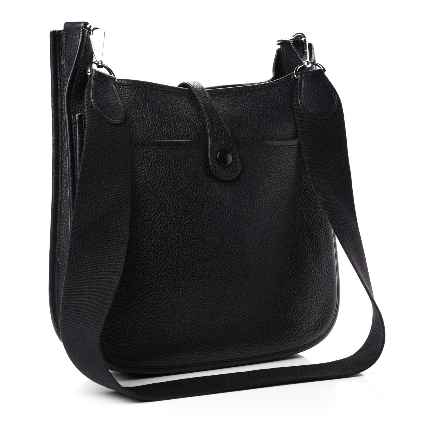 Hermes Taurillon Clemence Evelyne II PM Black 3 of 10
