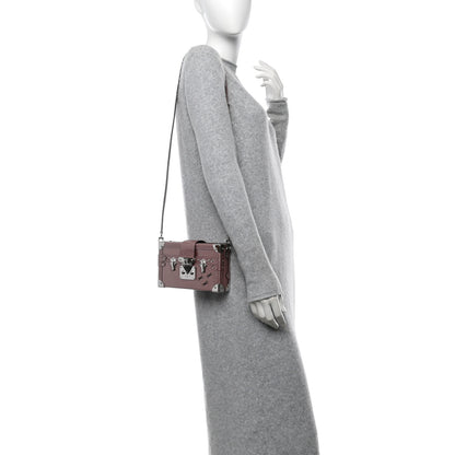 Louis Vuitton Epi Petite Malle Rose Gold 2 of 13