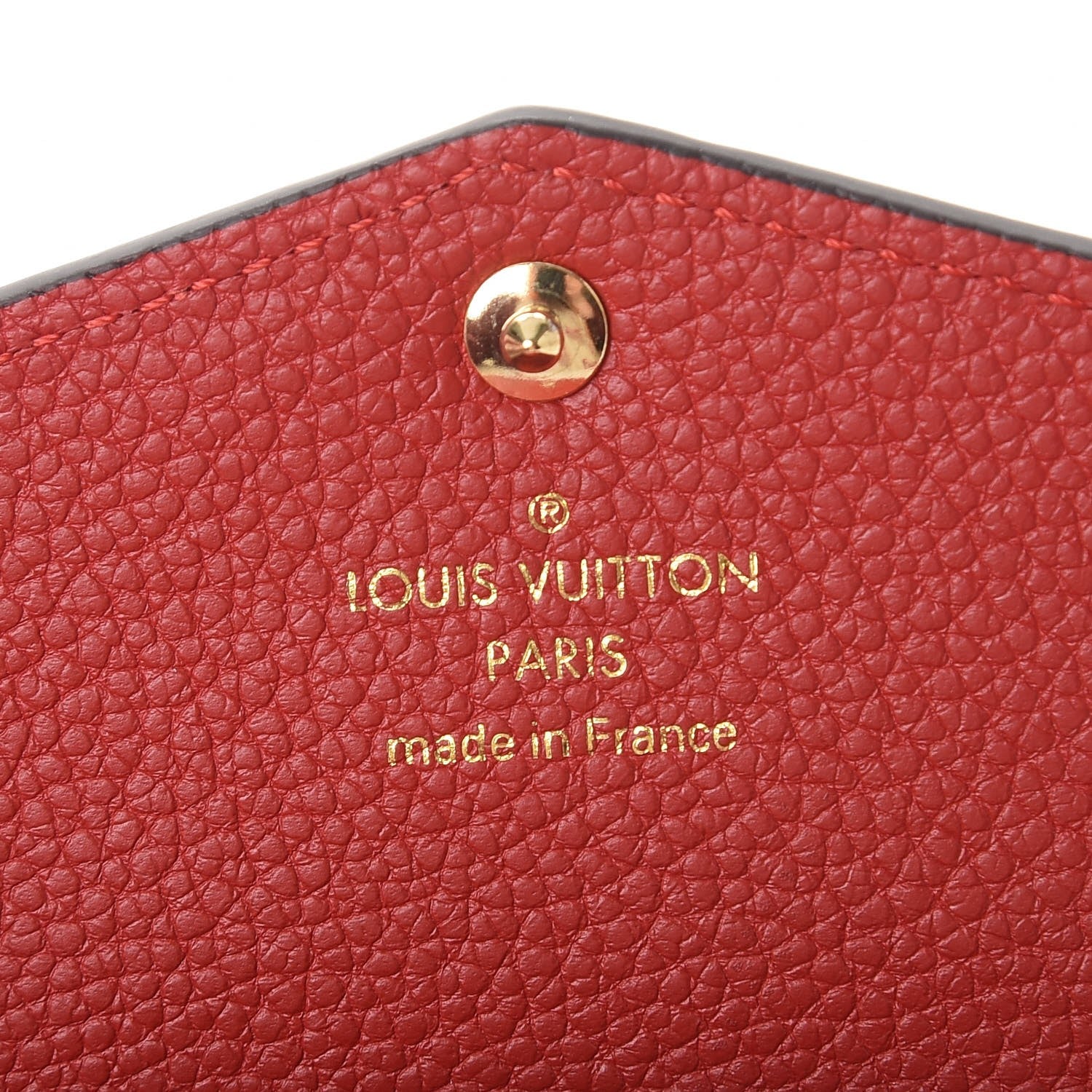 Louis Vuitton Empreinte Key Pouch Cherry 6 of 8