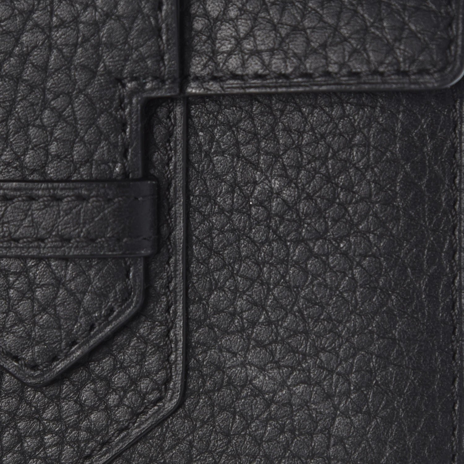 Delvaux Grained Bullskin Presse Card Case Black 7 of 7