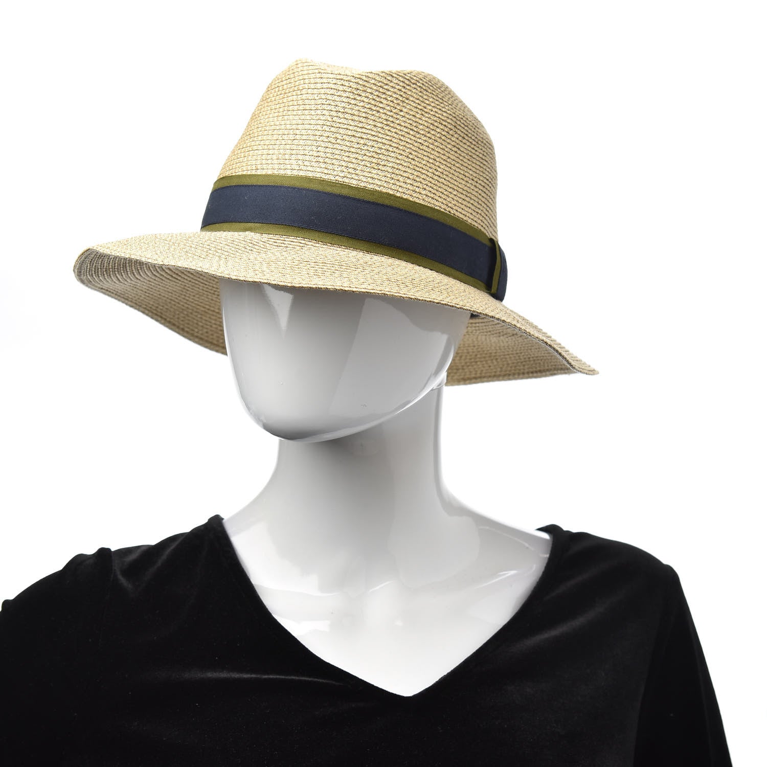 Hermes Straw Panama Hat 58 Naturel 2 of 5