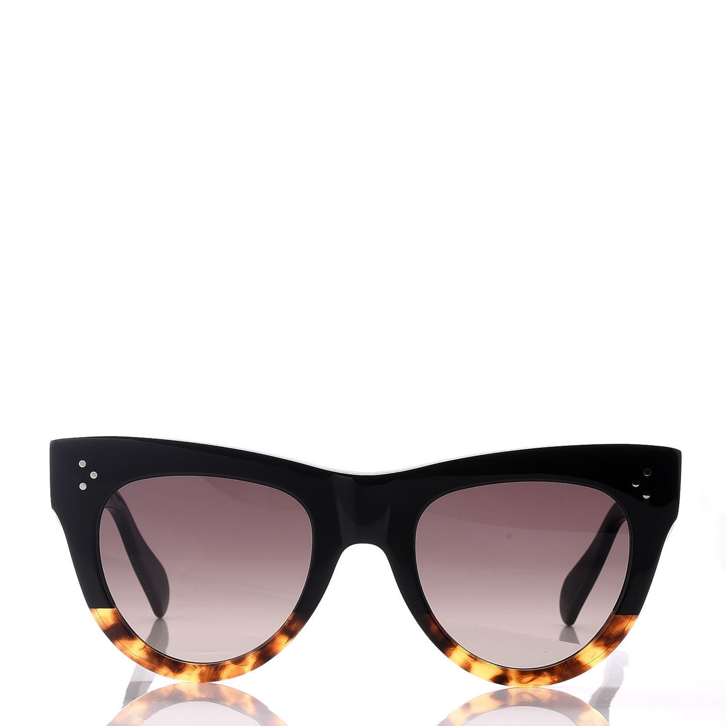 Cat Eye Sunglasses 51mm CL400461 Black Havana Brown