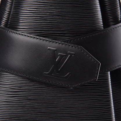 Louis Vuitton Epi Sac D'Epaule Black 7 of 10