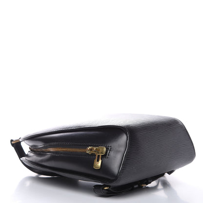 Louis Vuitton Epi Mabillon Backpack Black 4 of 16