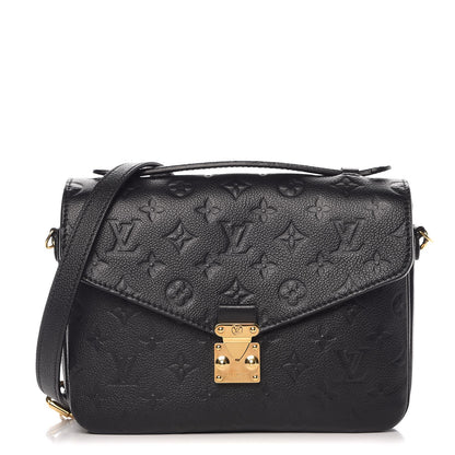 Louis Vuitton Empreinte Pochette Metis Black 1 of 8