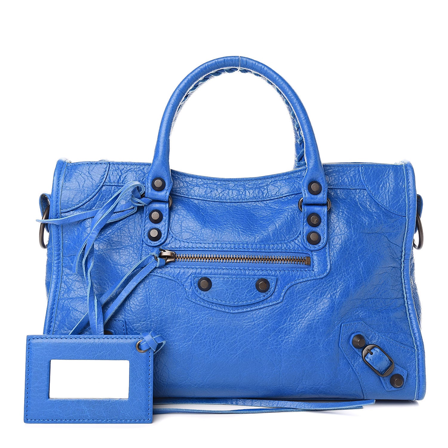 Balenciaga Agneau Classic Hardware S City Bleu Lazuli 1 of 10