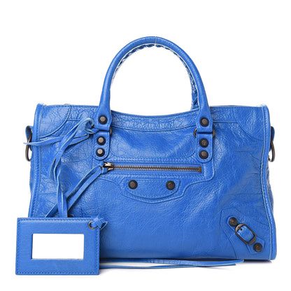 Balenciaga Agneau Classic Hardware S City Bleu Lazuli 1 of 10