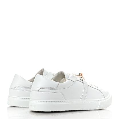 Hermes Calfskin Day Sneakers 41 White 4 of 9