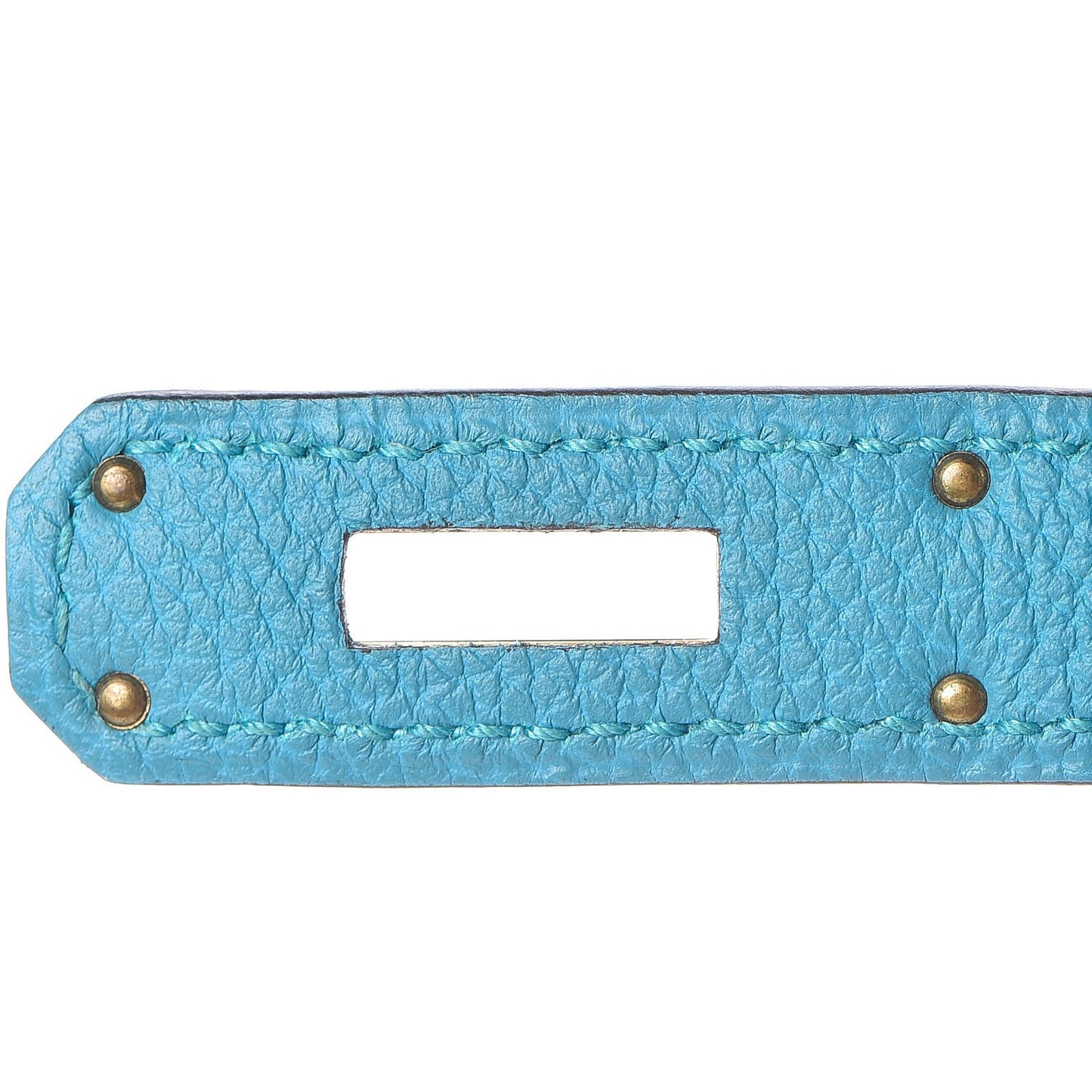 Togo Birkin 35 Turquoise