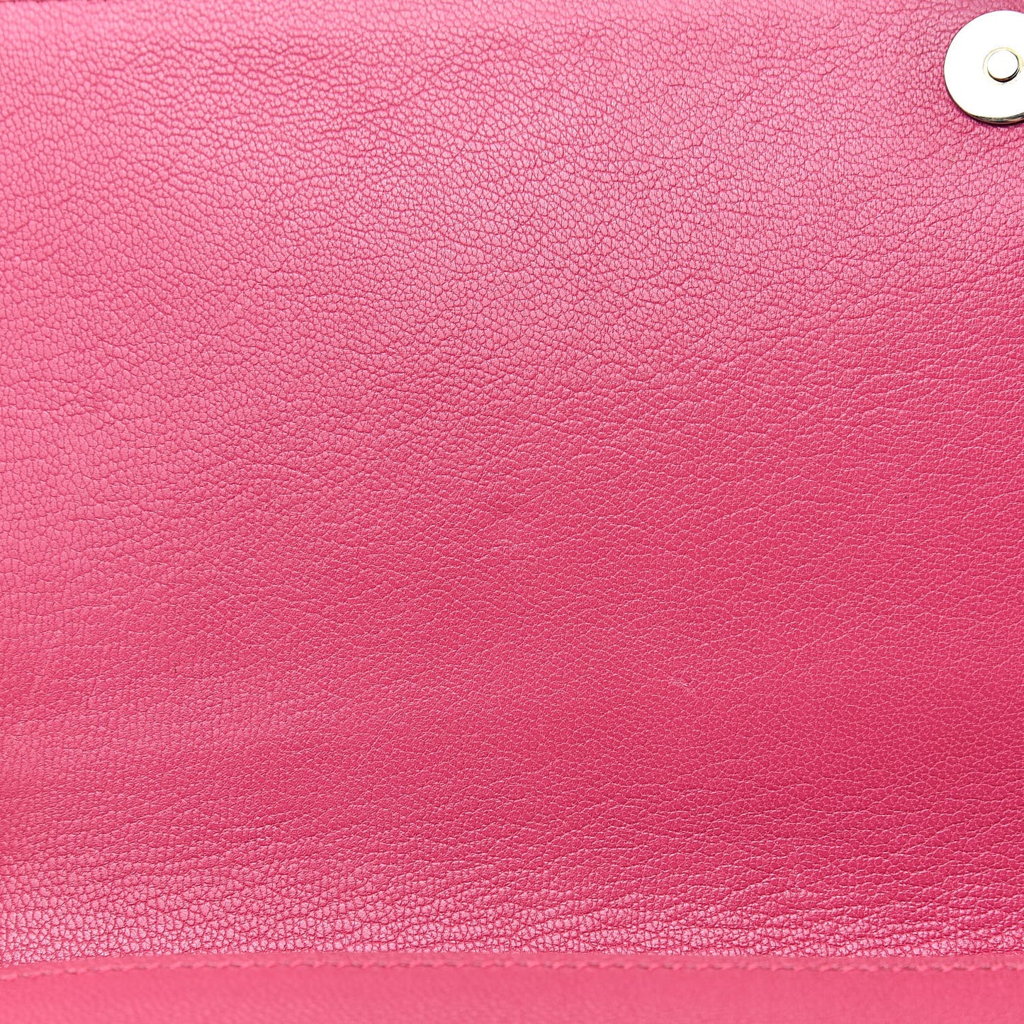 Goatskin Monogram Large Belle De Jour Clutch Lipstick Fuchsia