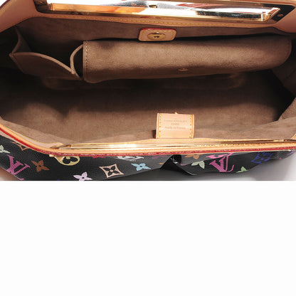 Louis Vuitton Monogram Multicolor Judy GM Black 7 of 7