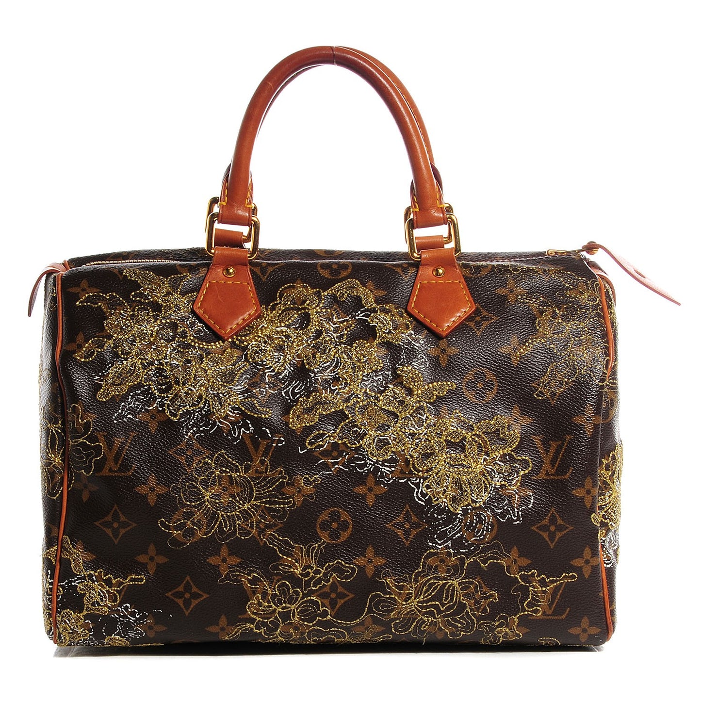 Monogram Dentelle Speedy 30 Gold