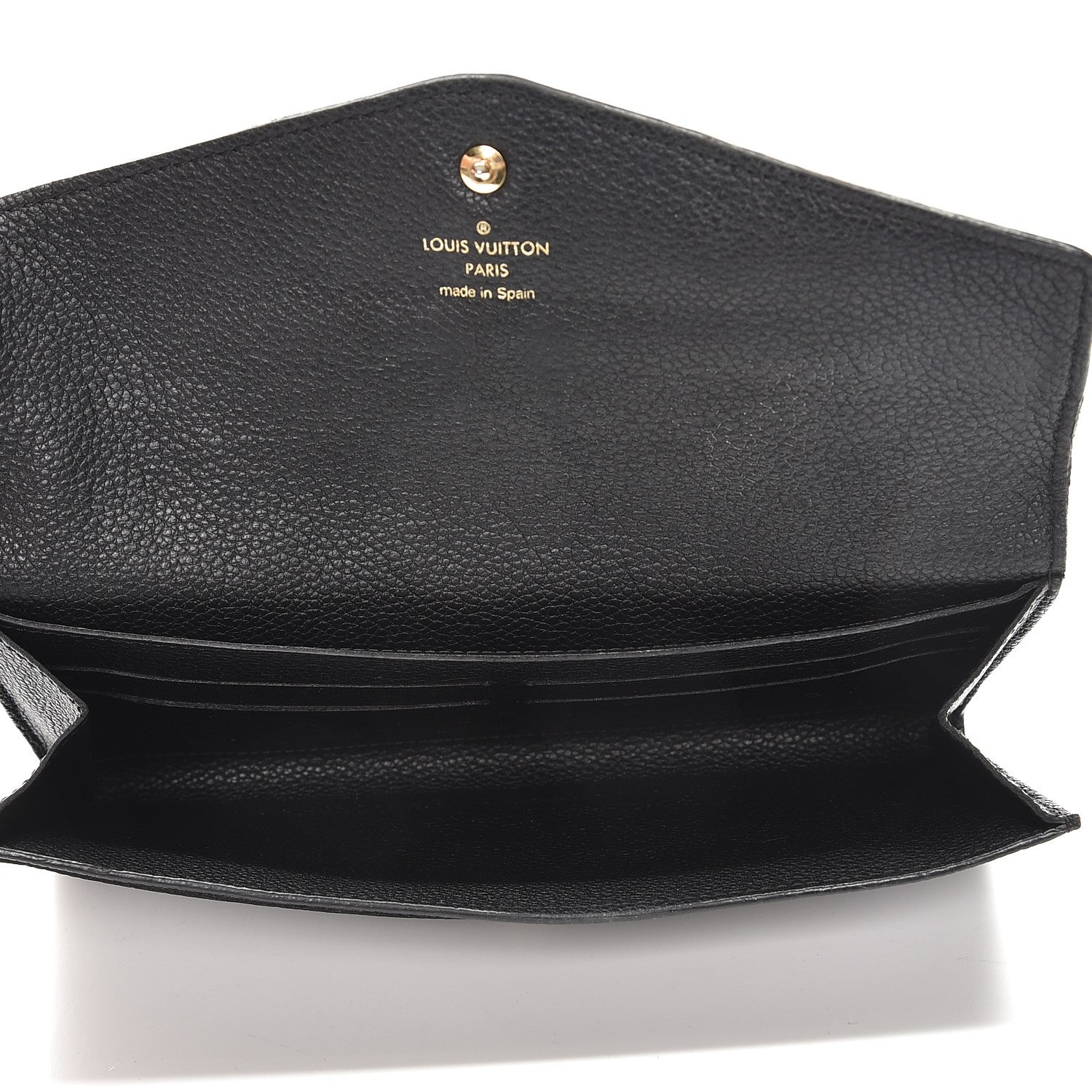 Louis Vuitton Empreinte Curieuse Wallet Black 5 of 6