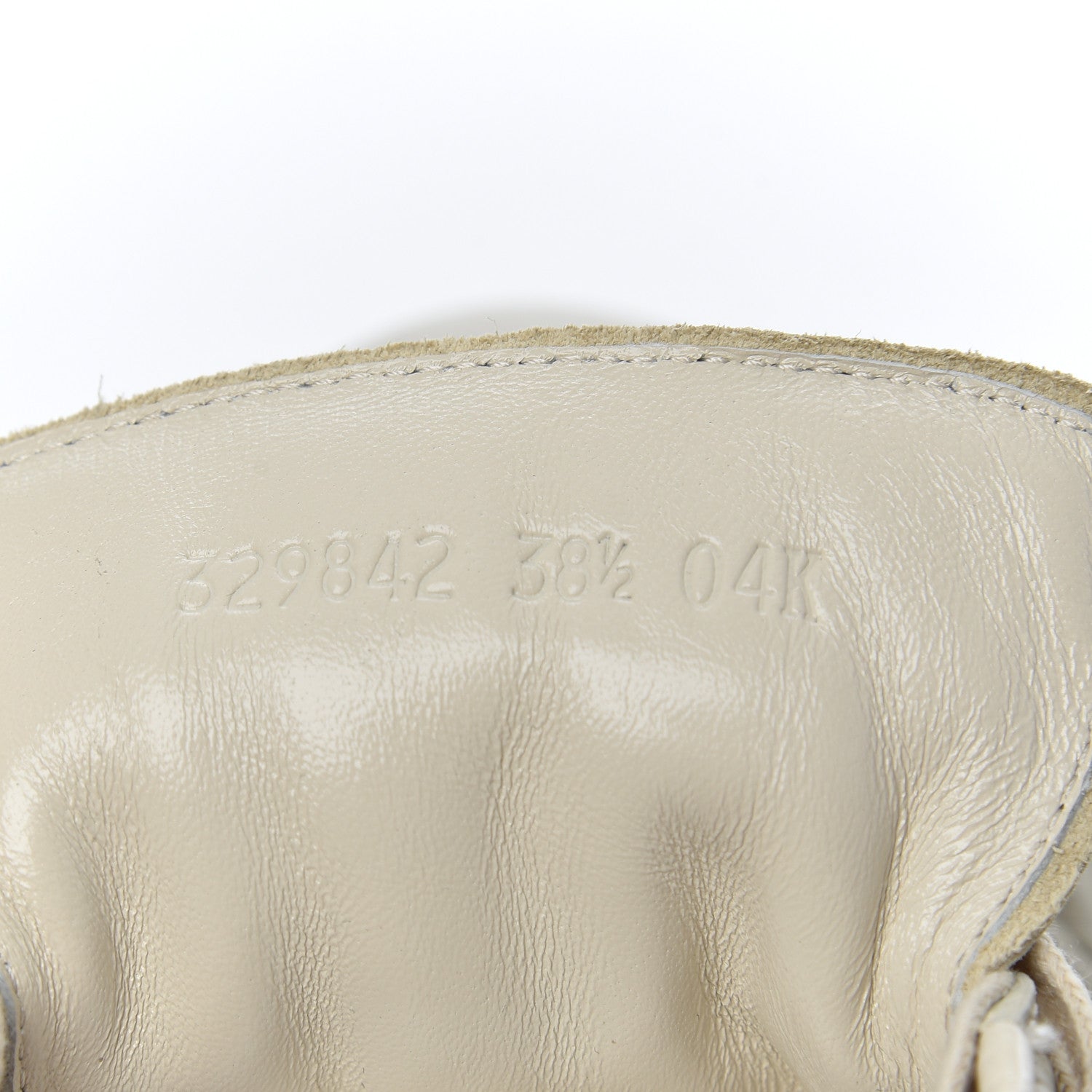 Gucci Soft Microguccissima Womens Sneakers 38.5 Mystic White 8 of 16